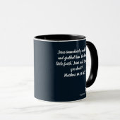 "Glaube statt Angst" - Tasse (VorderseiteRechts)