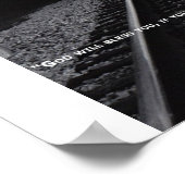 Glaube steht poster (Ecke)