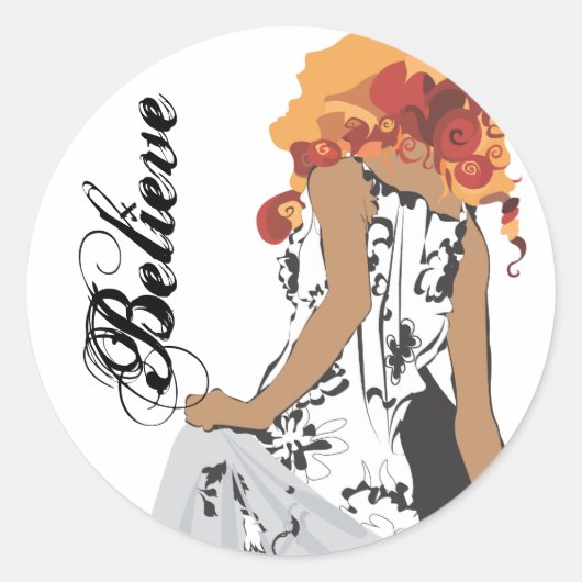 Glaube Sticker (Vorderseite)