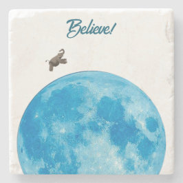 Glaube Stone Untersetzer