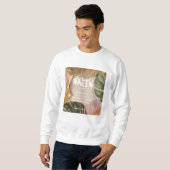 Glaube (Substantiv) Graffiti Christlich Bibel Vers Sweatshirt (Vorne ganz)