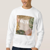 Glaube (Substantiv) Graffiti Christlich Bibel Vers Sweatshirt (Vorderseite)
