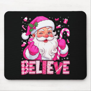Glaube Süße Nk Weihnachtsmann Zuckerstange Weihnac Mousepad