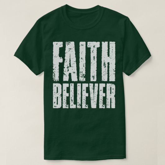 Glaube T-Shirt (Design vorne)