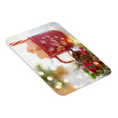 Glaube Tasse, Marshmallows, Weihnachtsdekorationen Magnet (Rechte Seite)