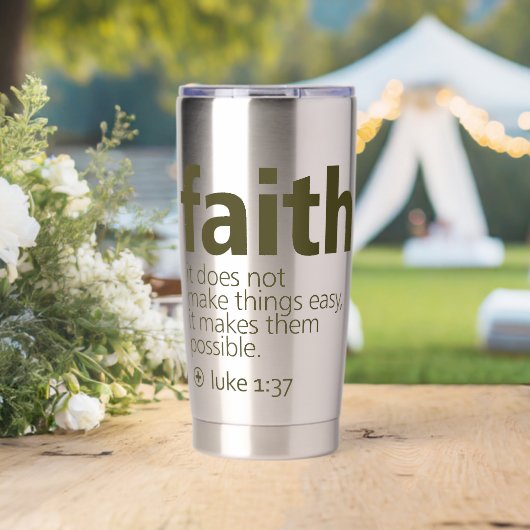 Glaube Thermobecher (Hochzeit (gedreht))
