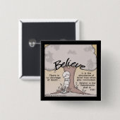 Glaube Tree Button (Vorne & Hinten)