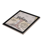 Glaube Tree Fliese (Seite)