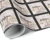 Glaube Tree Geschenkpapier (Rolleneckpunkt)