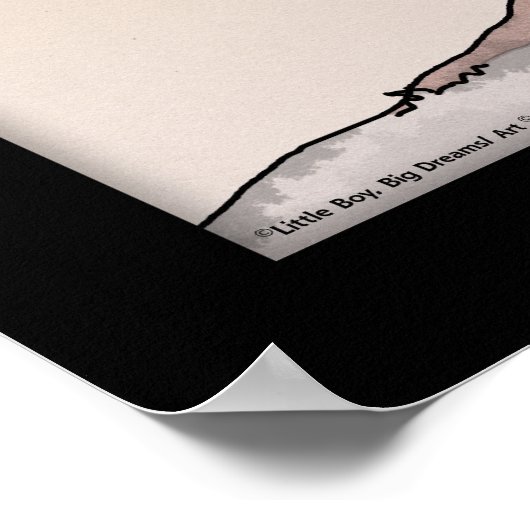 Glaube Tree Poster (Ecke)