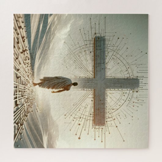 Glaube trifft Ewigkeit - Reise der Überzeugung Puzzle (Horizontal)