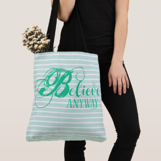 Glaube trotzdem 18" Schultertasche Tasche