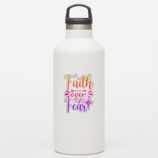 Glaube über Angst Aufkleber