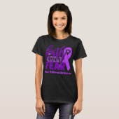 Glaube über Angst Chiari Malformation Bewusstsein T-Shirt (Vorne ganz)