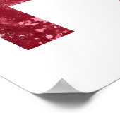 Glaube über Angst Christlich Poster (Ecke)