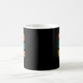 Glaube Über Angst Christlich Religiös Groovy Männe Kaffeetasse (Mittel)