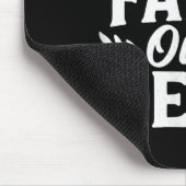 Glaube über Angst Christlicher Motivationsbibelver Mousepad (Ecke)