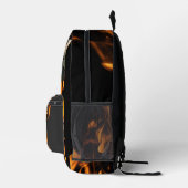 Glaube über Angst Feuerwehrmann Christlicher Glaub Bedruckter Rucksack (Rechts)