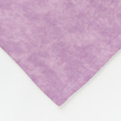 Glaube über Angst Fleece Blanket (Ecke)