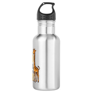 Glaube Über Angst Giraffe Vintage Christliches T-S Edelstahlflasche