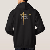 Glaube über Angst Hoodie (Rückseite)