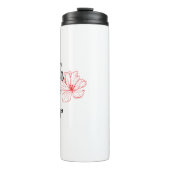 Glaube über Angst Inspirationsthermaler Tumbler Thermosbecher (Vorderseite)