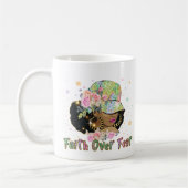 Glaube über Angst Kaffee-Tasse Kaffeetasse (Links)