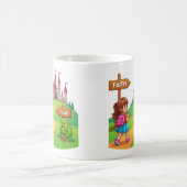 Glaube über Angst Kaffeetasse (Mittel)