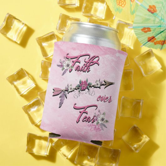 Glaube über Angst kann kälter werden Dosenkühler (In Situ Sommer)