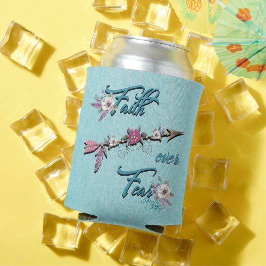 Glaube über Angst kann kälter werden Dosenkühler (In Situ Sommer)