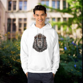 Glaube über Angst König Löwe Hoodie