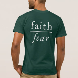 Glaube Über Angst Mathematische Formel Orange T-Sh T-Shirt