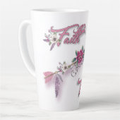 Glaube über Angst Milchtasse (Linke Ecke)