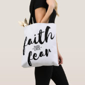 Glaube über Angst Moderne Christliche Taschentasch Tasche (Von Nahem)