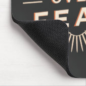 Glaube über Angst Mousepad (Ecke)