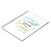 Glaube über Angst Notizblock (Linke Seite)