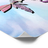 Glaube über Angst Poster (Ecke)