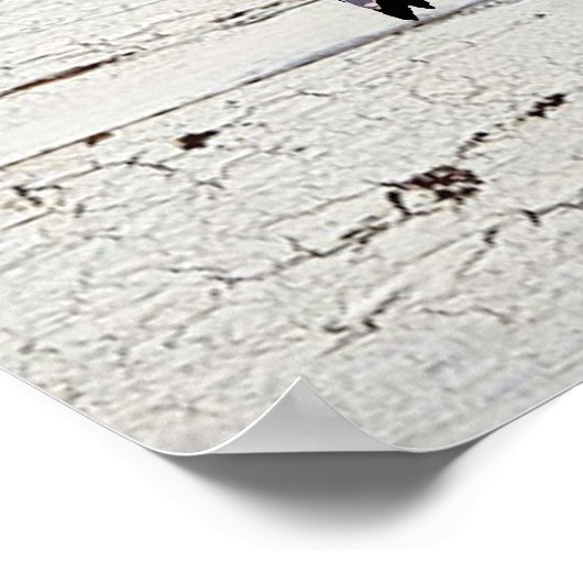 Glaube über Angst Poster (Ecke)