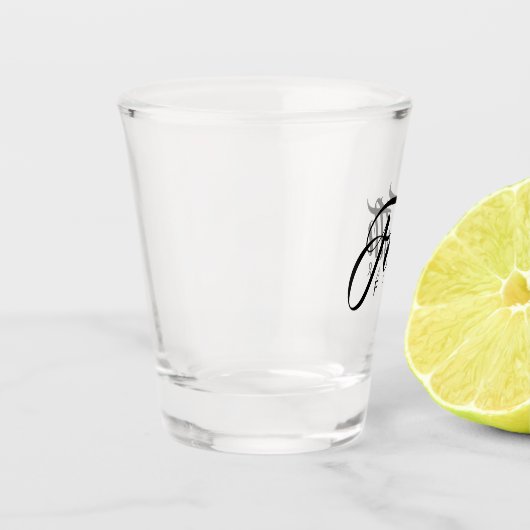 Glaube über Angst Schnapsglas (Links)