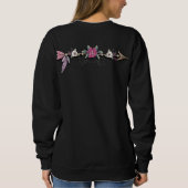 Glaube über Angst Sweatshirt (Rückseite)