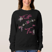 Glaube über Angst Sweatshirt (Vorderseite)