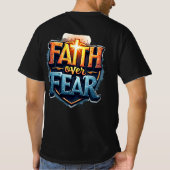 Glaube über Angst T-Shirt (Rückseite)