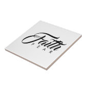 Glaube über Angst Weiß Fliese (Seite)