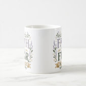Glaube überwindet Angst Christliches Bibelzitat Kaffeetasse (Mittel)