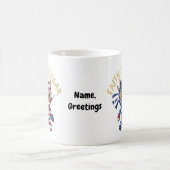 Glaube Überwindet Angst Inspirierendes Christliche Kaffeetasse (Mittel)