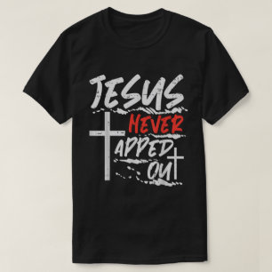 Glaube Überwindet Angst Kühnes Christliches Kreuz  T-Shirt