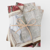 Glaube und Bibeldesign für Beileid Geschenkpapier Set (Beispiel)