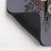 Glaube und Blumen Mousepad (Ecke)