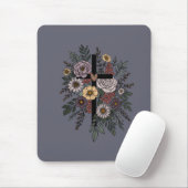 Glaube und Blumen Mousepad (Mit Mouse)