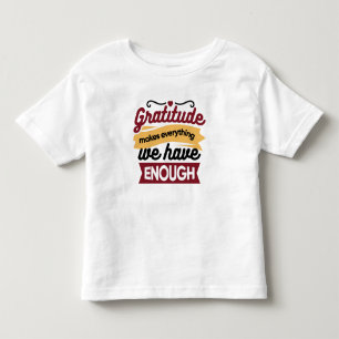 Glaube und Dankbarkeit Kunst – Aufmunternde christ Kleinkind T-shirt